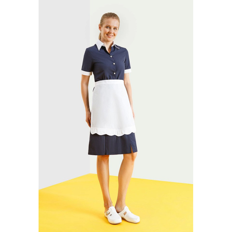 Set de uniformă pentru personalul de curățenie hotelieră